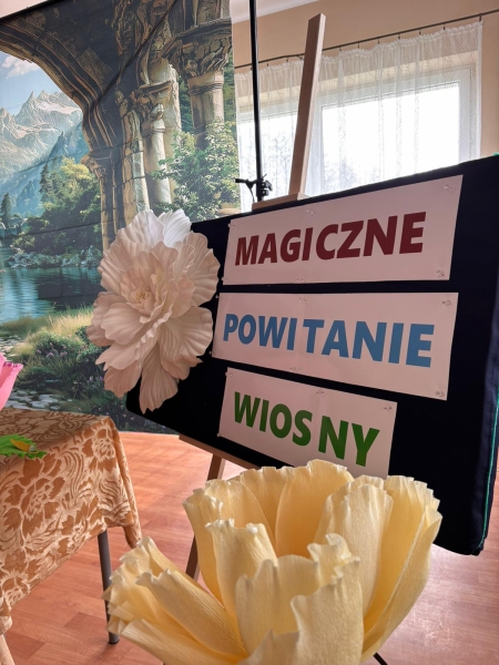 Magiczne Powitanie Wiosny w naszej szkole!